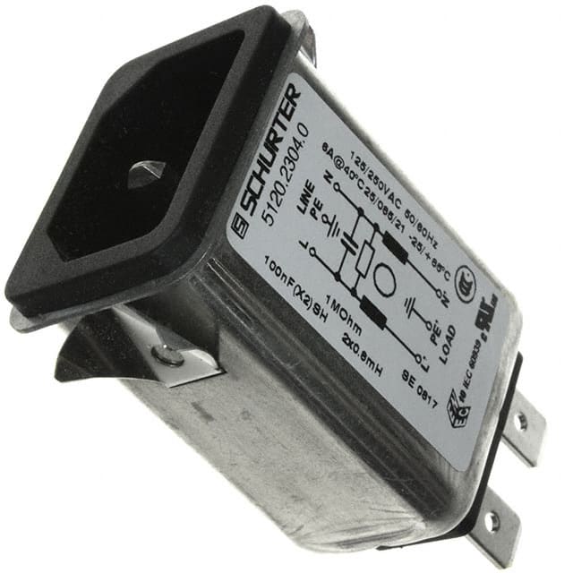 5120.2304.0 SCHURTER Inc.  Power Entry Modules (PEM)
